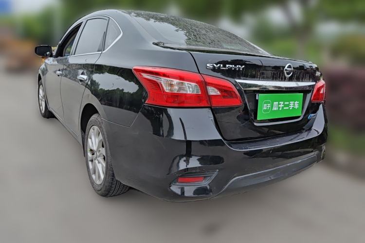 Used Nissan Sylphy 2019 1.6XV CVT Smart Connect Luxury Edition China VI Standard Rear Left 45 Deg