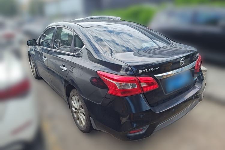 Used Nissan Sylphy 2019 1.6XV CVT Smart Connect Luxury Edition China VI Standard Rear Left 45 Deg