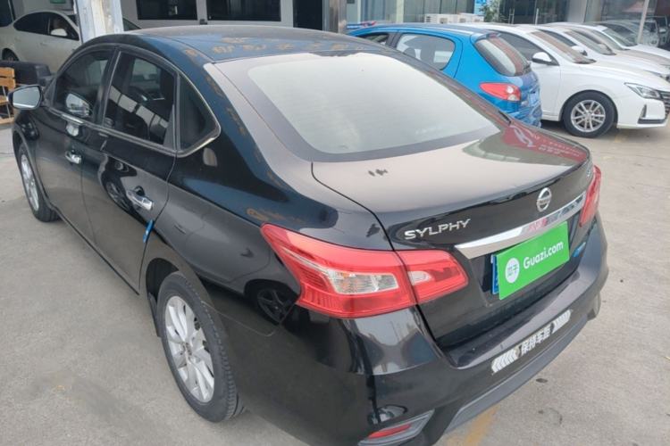 Used Nissan Sylphy 2019 1.6XV CVT Smart Connect Luxury Edition China VI Standard Rear Left 45 Deg
