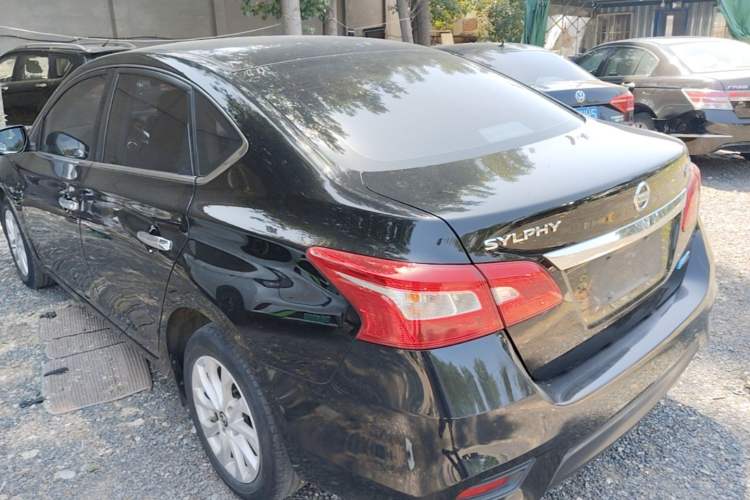 Used Nissan Sylphy 2019 1.6XV CVT Smart Connect Luxury Edition China VI Standard Rear Left 45 Deg