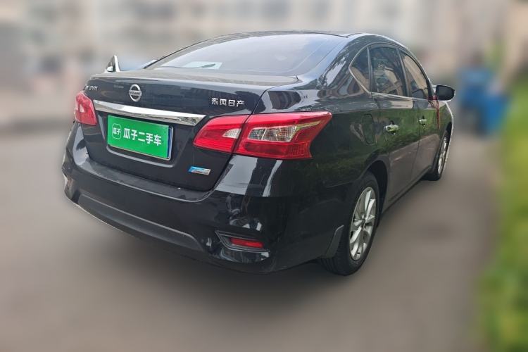 Used Nissan Sylphy 2019 1.6XV CVT Smart Connect Luxury Edition China VI Standard Rear Right 45 Deg
