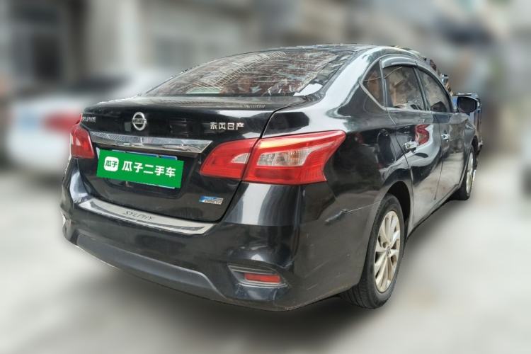Used Nissan Sylphy 2019 1.6XV CVT Smart Connect Luxury Edition China V Standard Rear Right 45 Deg