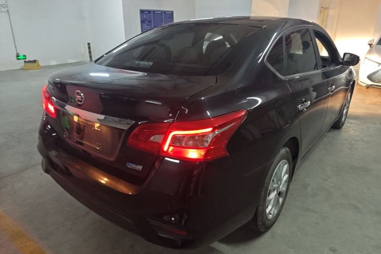Used Nissan Sylphy 2019 1.6XV CVT Smart Connect Luxury Edition China VI Standard Rear Right 45 Deg