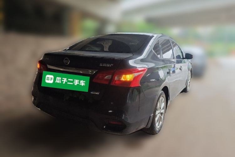 Used Nissan Sylphy 2019 1.6XV CVT Smart Connect Luxury Edition China VI Standard Rear Right 45 Deg