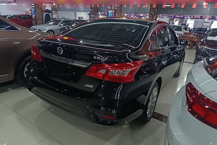 Used Nissan Sylphy 2019 1.6XV CVT Smart Connect Luxury Edition China VI Standard Rear Right 45 Deg