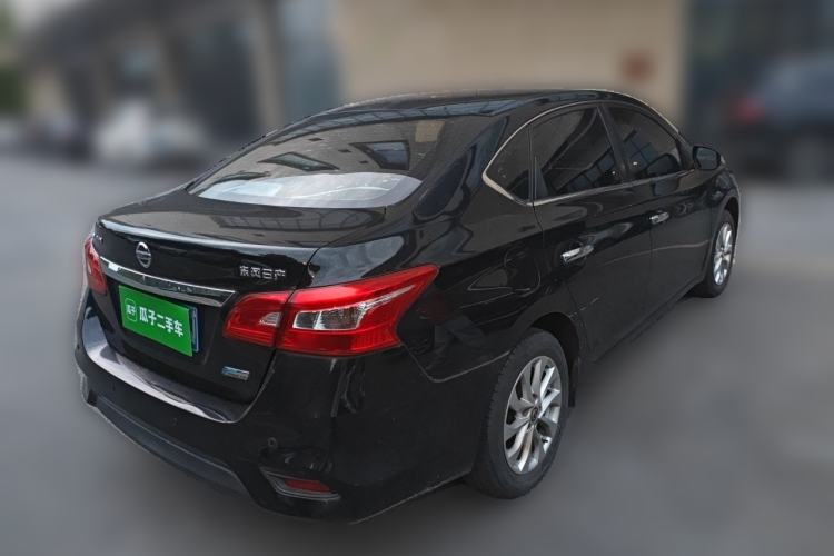 Used Nissan Sylphy 2019 1.6XV CVT Smart Connect Luxury Edition China VI Standard Rear Right 45 Deg