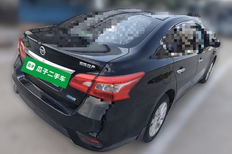 Used Nissan Sylphy 2019 1.6XV CVT Smart Connect Luxury Edition China VI Standard Rear Right 45 Deg