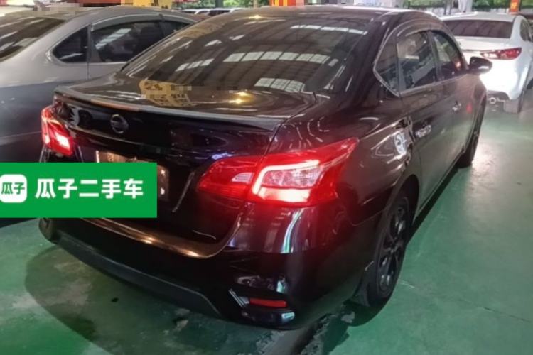 Used Nissan Sylphy 2019 1.6XV CVT Smart Connect Luxury Edition China VI Standard Rear Right 45 Deg