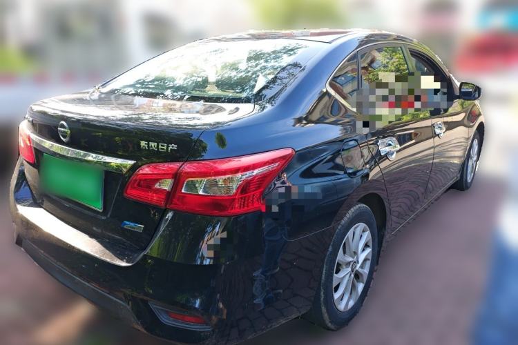 Used Nissan Sylphy 2019 1.6XV CVT Smart Connect Luxury Edition China VI Standard Rear Right 45 Deg