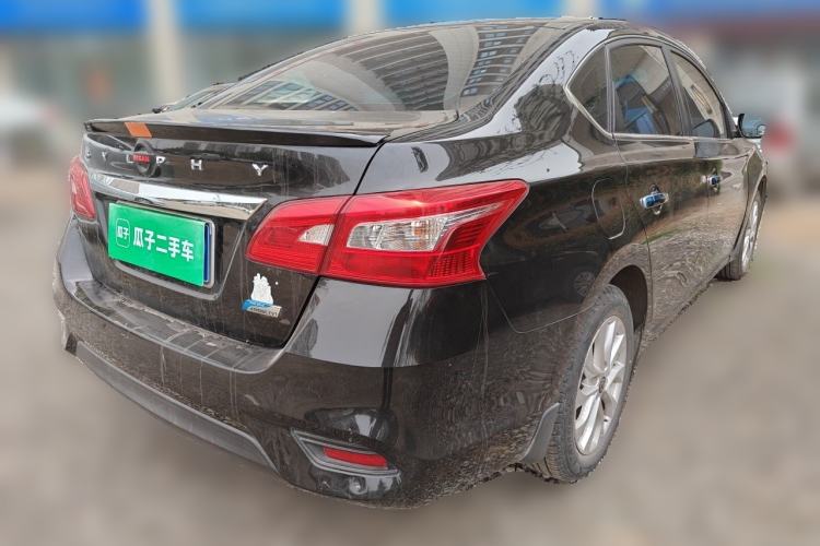 Used Nissan Sylphy 2019 1.6XV CVT Smart Connect Luxury Edition China V Standard Rear Right 45 Deg