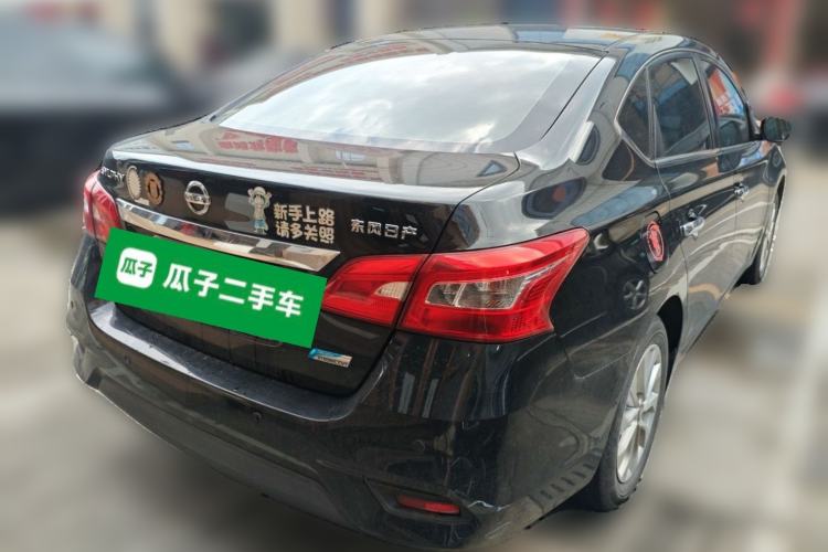Used Nissan Sylphy 2019 1.6XV CVT Smart Connect Luxury Edition China V Standard Rear Right 45 Deg