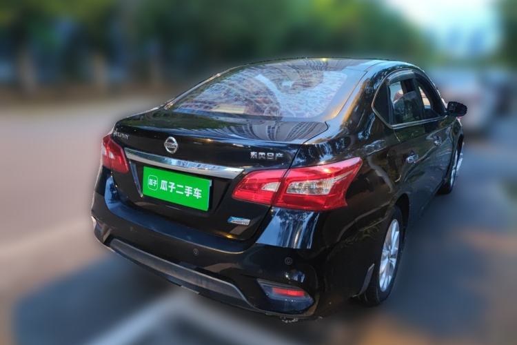 Used Nissan Sylphy 2019 1.6XV CVT Smart Connect Luxury Edition China V Standard Rear Right 45 Deg