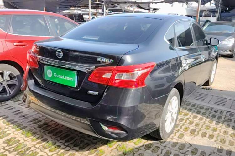 Used Nissan Sylphy 2019 1.6XV CVT Smart Connect Luxury Edition China VI Standard Rear Right 45 Deg