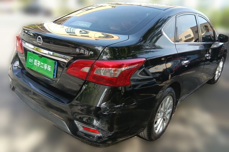 Used Nissan Sylphy 2019 1.6XL Manual Luxury Edition China V Standard Rear Right 45 Deg