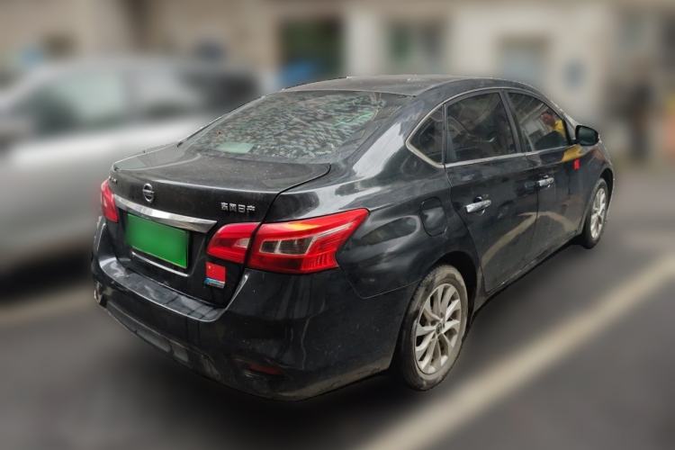 Used Nissan Sylphy 2019 1.6XV CVT Smart Connect Luxury Edition China VI Standard Rear Right 45 Deg