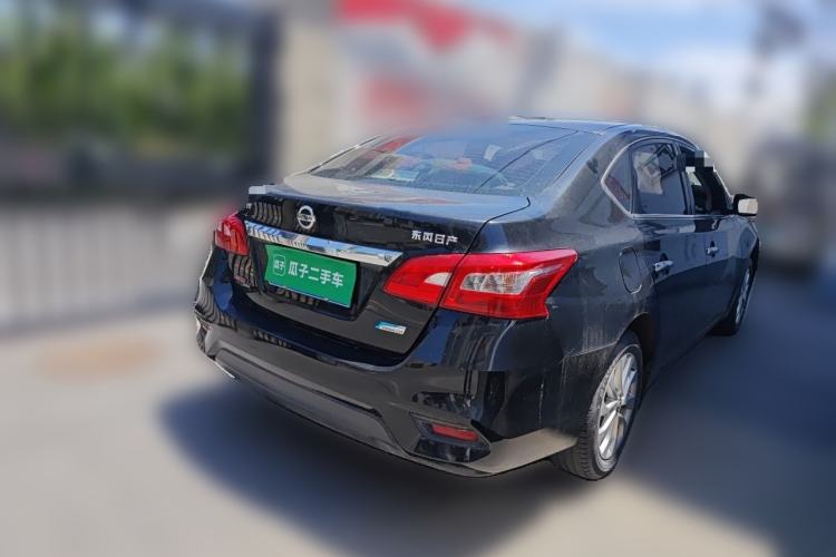 Used Nissan Sylphy 2019 1.6XV CVT Smart Connect Luxury Edition China VI Standard Rear Right 45 Deg