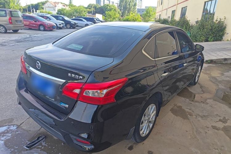 Used Nissan Sylphy 2019 1.6XV CVT Smart Connect Luxury Edition China VI Standard Rear Right 45 Deg