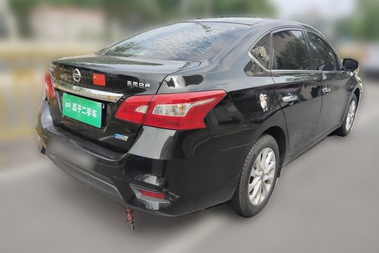 Used Nissan Sylphy 2019 1.6XV CVT Smart Connect Luxury Edition China VI Standard Rear Right 45 Deg