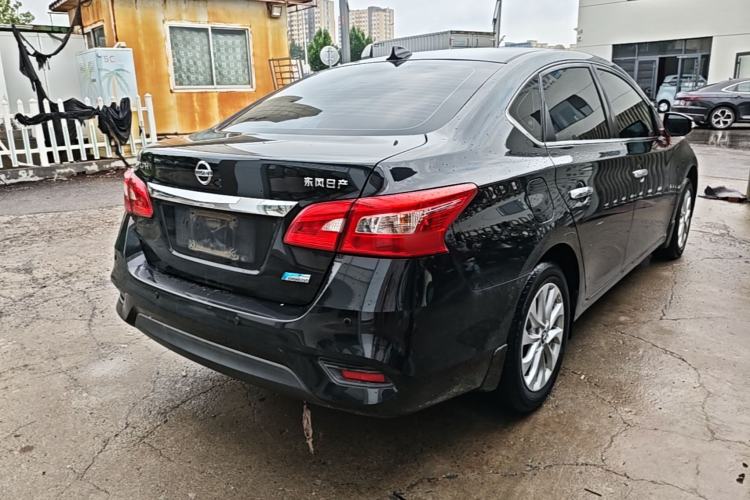 Used Nissan Sylphy 2019 1.6XV CVT Smart Connect Luxury Edition China VI Standard Rear Right 45 Deg