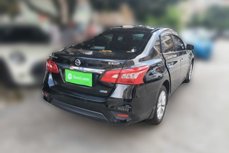 Used Nissan Sylphy 2019 1.6XV CVT Smart Connect Luxury Edition China VI Standard Rear Right 45 Deg