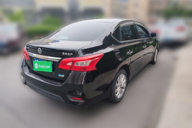 Used Nissan Sylphy 2019 1.6XV CVT Smart Connect Luxury Edition China VI Standard Rear Right 45 Deg