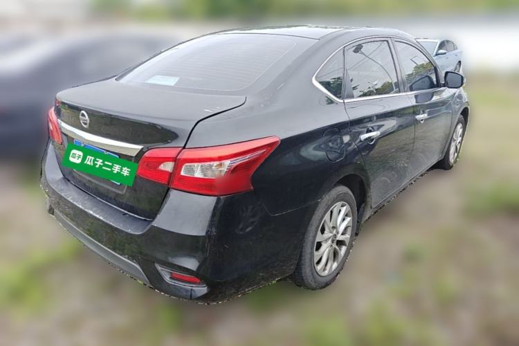 Used Nissan Sylphy 2019 1.6XV CVT Smart Connect Luxury Edition China VI Standard Rear Right 45 Deg