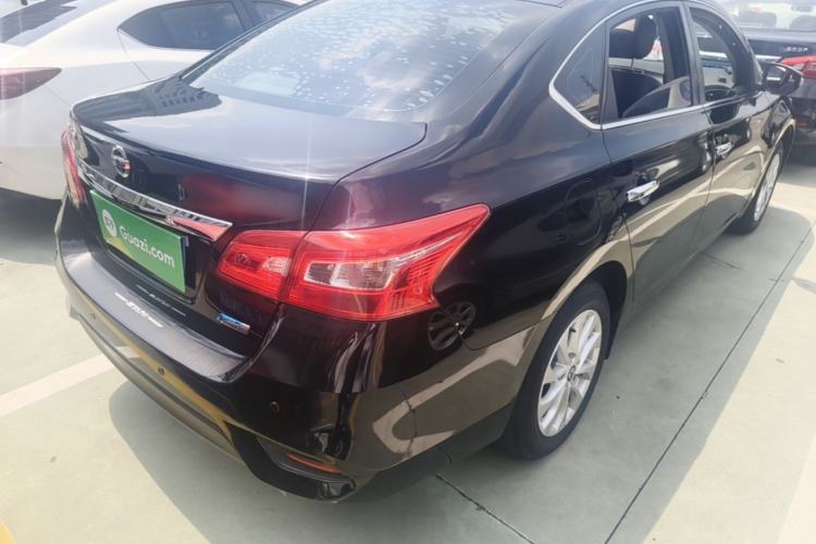 Used Nissan Sylphy 2019 1.6XV CVT Smart Connect Luxury Edition China VI Standard Rear Right 45 Deg