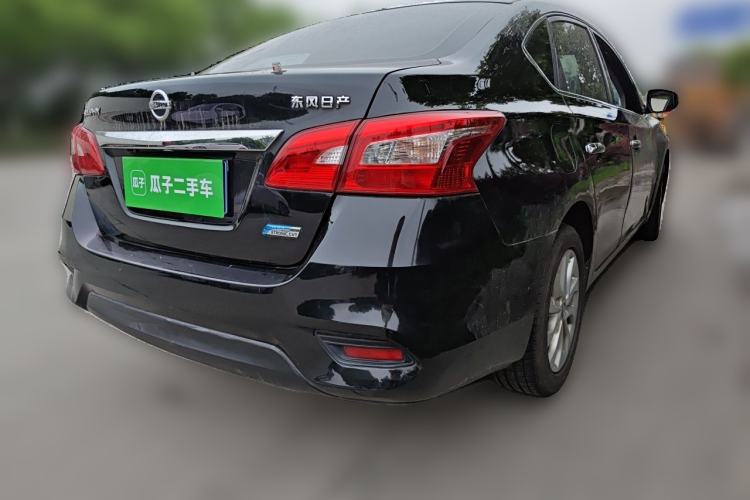 Used Nissan Sylphy 2019 1.6XV CVT Smart Connect Luxury Edition China VI Standard Rear Right 45 Deg