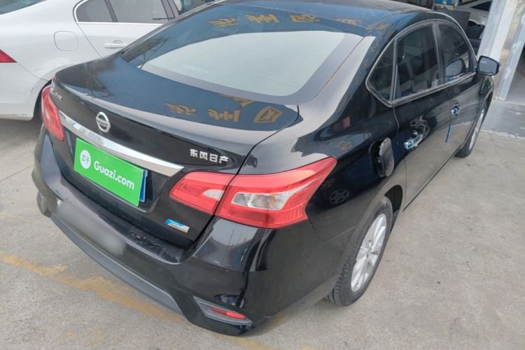 Used Nissan Sylphy 2019 1.6XV CVT Smart Connect Luxury Edition China VI Standard Rear Right 45 Deg