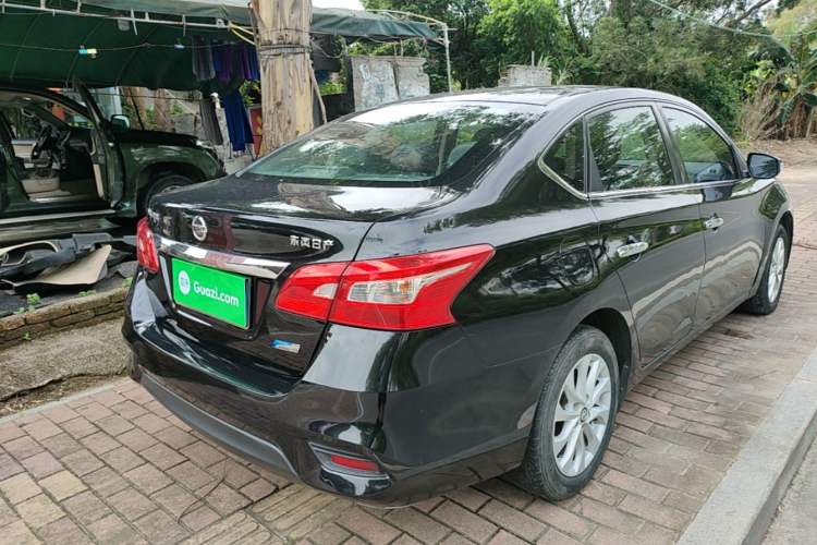 Used Nissan Sylphy 2019 1.6XV CVT Smart Connect Luxury Edition China VI Standard Rear Right 45 Deg