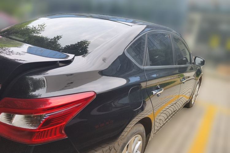 Used Nissan Sylphy 2019 1.6XV CVT Smart Connect Luxury Edition China VI Standard Rear Right 45 Deg