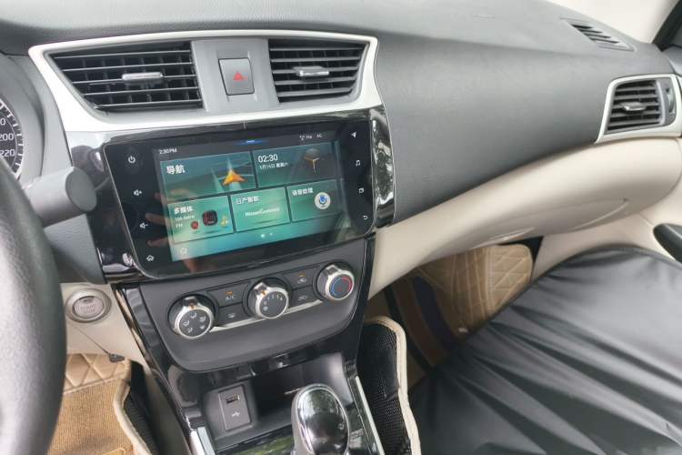 Used Nissan Sylphy 2019 1.6XV CVT Smart Connect Luxury Edition China VI Standard Audio And AC Panel