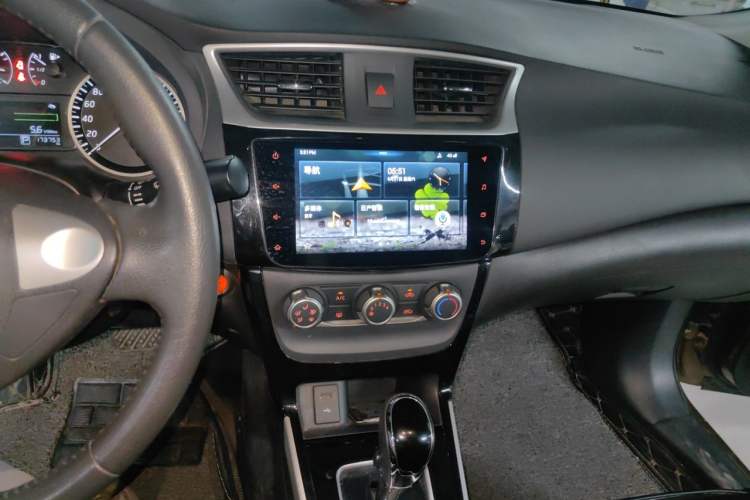 Used Nissan Sylphy 2019 1.6XV CVT Smart Connect Luxury Edition China VI Standard Audio And AC Panel