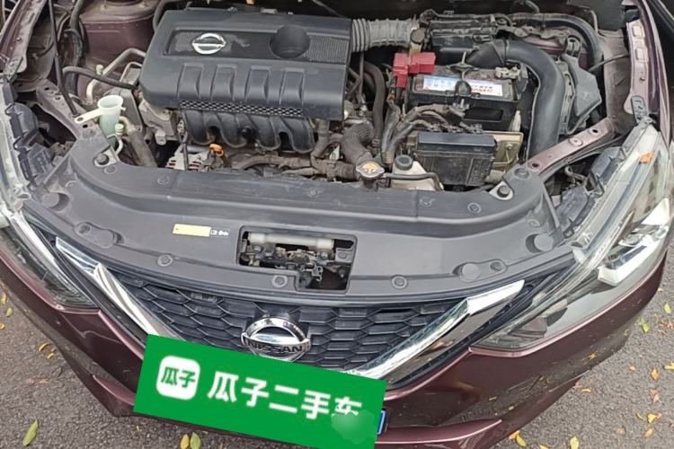 Used Nissan Sylphy 2019 1.6XV CVT Smart Connect Luxury Edition China VI Standard Engine Bay