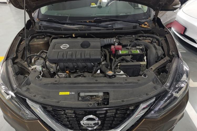 Used Nissan Sylphy 2019 1.6XV CVT Smart Connect Luxury Edition China V Standard Engine Bay