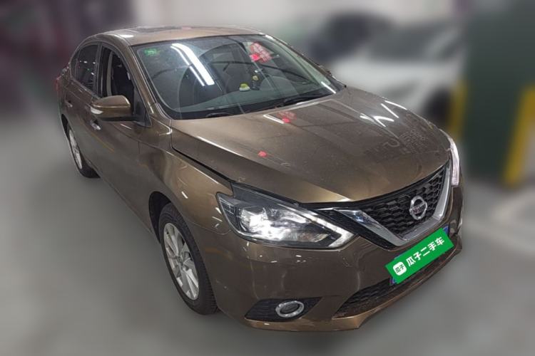 Used Nissan Sylphy 2019 1.6XV CVT Smart Connect Luxury Edition China V Standard Front Right 45 Deg