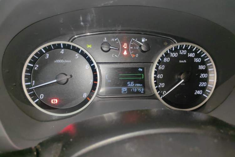 Used Nissan Sylphy 2019 1.6XV CVT Smart Connect Luxury Edition China VI Standard Instrument Cluster