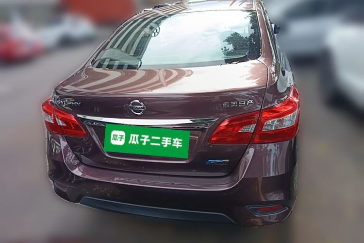 Used Nissan Sylphy 2019 1.6XV CVT Smart Connect Luxury Edition China VI Standard Rear