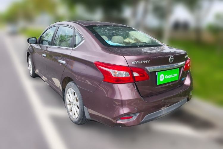 Used Nissan Sylphy 2019 1.6XV CVT Smart Connect Luxury Edition China VI Standard Rear Left 45 Deg