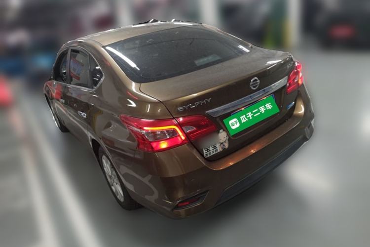 Used Nissan Sylphy 2019 1.6XV CVT Smart Connect Luxury Edition China V Standard Rear Left 45 Deg