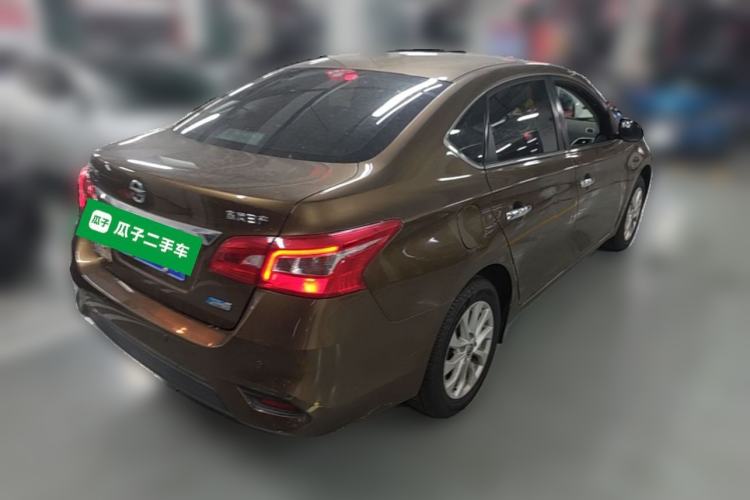 Used Nissan Sylphy 2019 1.6XV CVT Smart Connect Luxury Edition China V Standard Rear Right 45 Deg
