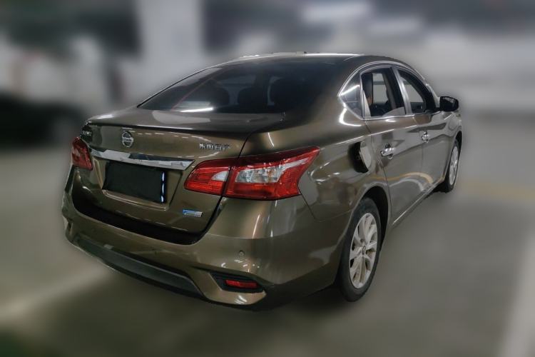 Used Nissan Sylphy 2019 1.6XV CVT Smart Connect Luxury Edition China VI Standard Rear Right 45 Deg