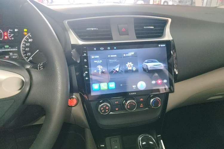 Used Nissan Sylphy 2019 1.6XV CVT Smart Connect Luxury Edition China VI Standard Audio And AC Panel
