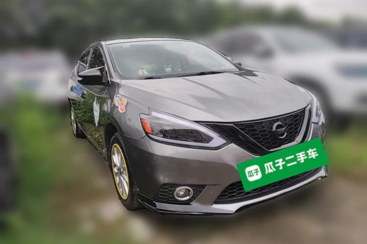 Used Nissan Sylphy 2019 1.6XV CVT Smart Connect Luxury Edition China V Standard Front Right 45 Deg
