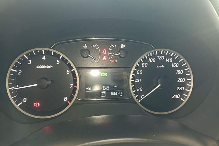 Used Nissan Sylphy 2019 1.6XV CVT Smart Connect Luxury Edition China VI Standard Instrument Cluster