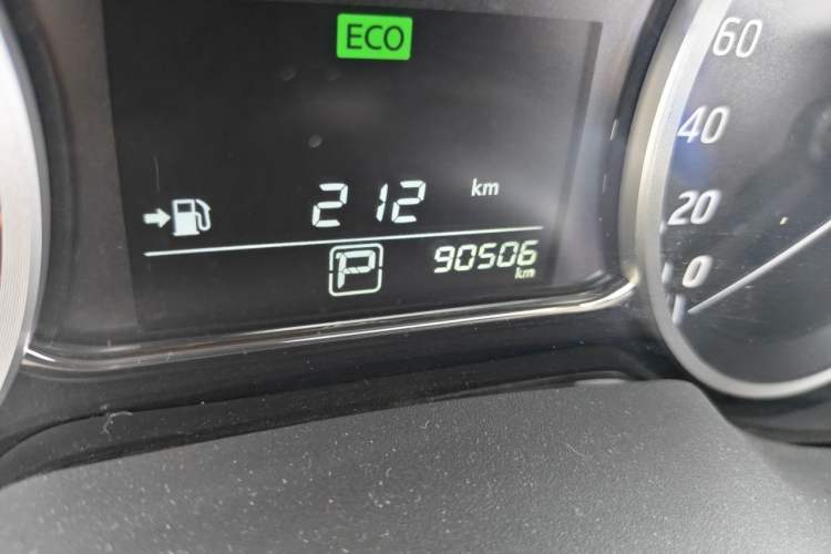 Used Nissan Sylphy 2019 Classic 1.6XE CVT Comfort Edition Odometer Close Up