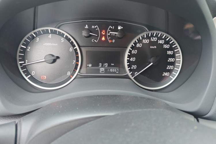 Used Nissan Sylphy 2019 Classic 1.6XL CVT Luxury Edition Odometer Close Up