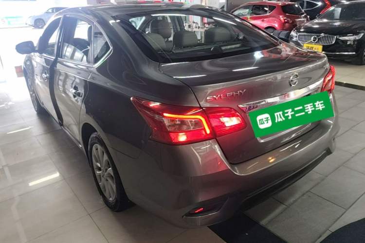 Used Nissan Sylphy 2019 1.6XV CVT Smart Connect Luxury Edition China VI Standard Rear Left 45 Deg