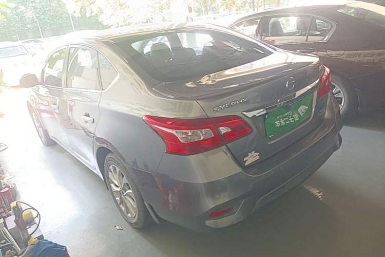 Used Nissan Sylphy 2019 1.6XV CVT Smart Connect Luxury Edition China VI Standard Rear Left 45 Deg