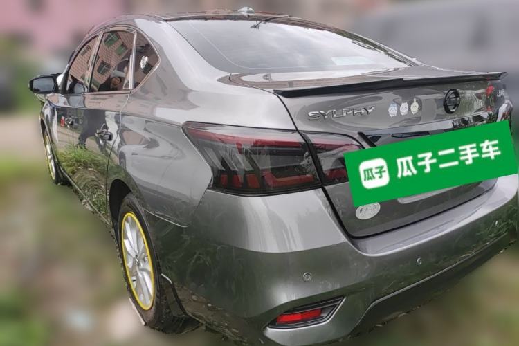 Used Nissan Sylphy 2019 1.6XV CVT Smart Connect Luxury Edition China V Standard Rear Left 45 Deg